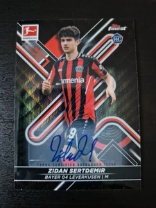 Zidan Sertdemir 2021-22 Topps Finest Bundesliga Football Autograph Card /150 - Picture 1 of 3