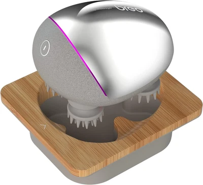 Breo Wasserdicht Mini Kopfmassagegerät Mit Verbesserte Massageknoten Für Stressa