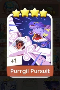 Purrgil Pursuit - Monoply Go Sticker Fast Sending!! - Picture 1 of 1