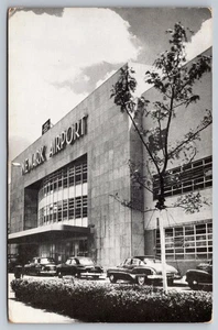 Vintage Postcard- Facade of the new Newark Airport Terminal Building NJ - Picture 1 of 2