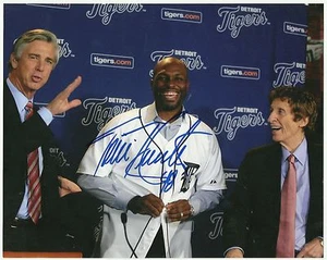 Detroit Tigers TORII HUNTER Signed 8x10 - Picture 1 of 1