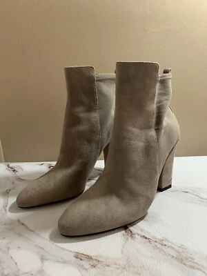 Botín al tobillo Ivanka Trump ITSUNAL de gamuza para mujer talla 9M marrón Foto 1 de 4