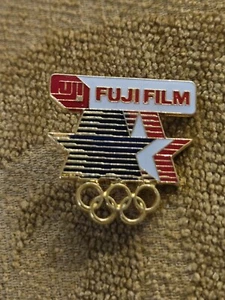 Olympics Pin 1984 LA Los Angeles Olympic Games Fuji Film - Picture 1 of 6
