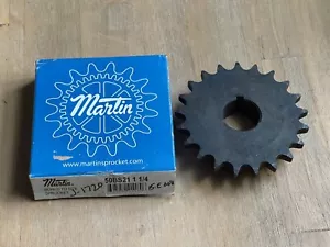 Martin 50BS21 1-1/4" BOHRUNG ROLLENKETTENRAD #50 KETTE 21 ZÄHNE NEU - Bild 1 von 5