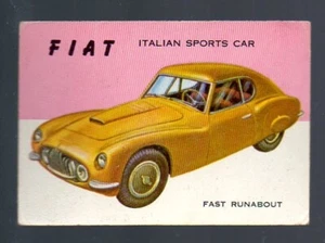 World on Wheels (1954) TOPPS - Card # 122 - Fiat - Picture 1 of 2