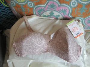 WARNER'S BRA Size 36B NWT INVISIBLE WIRE FREE WON'T SHOW UNDER TEES - Picture 1 of 4