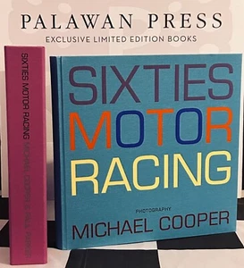 SIXTIES MOTOR RACING PHOTOGRAPHY PALAWAN PRESS BOOK LIMITED EDITION F1 GP CLARK - Imagen 1 de 12