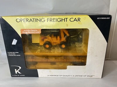 Lionel K-Line 6-21270 Union Pacific Operating Log Dump Freight Car Train Box New - Image 1 of 4