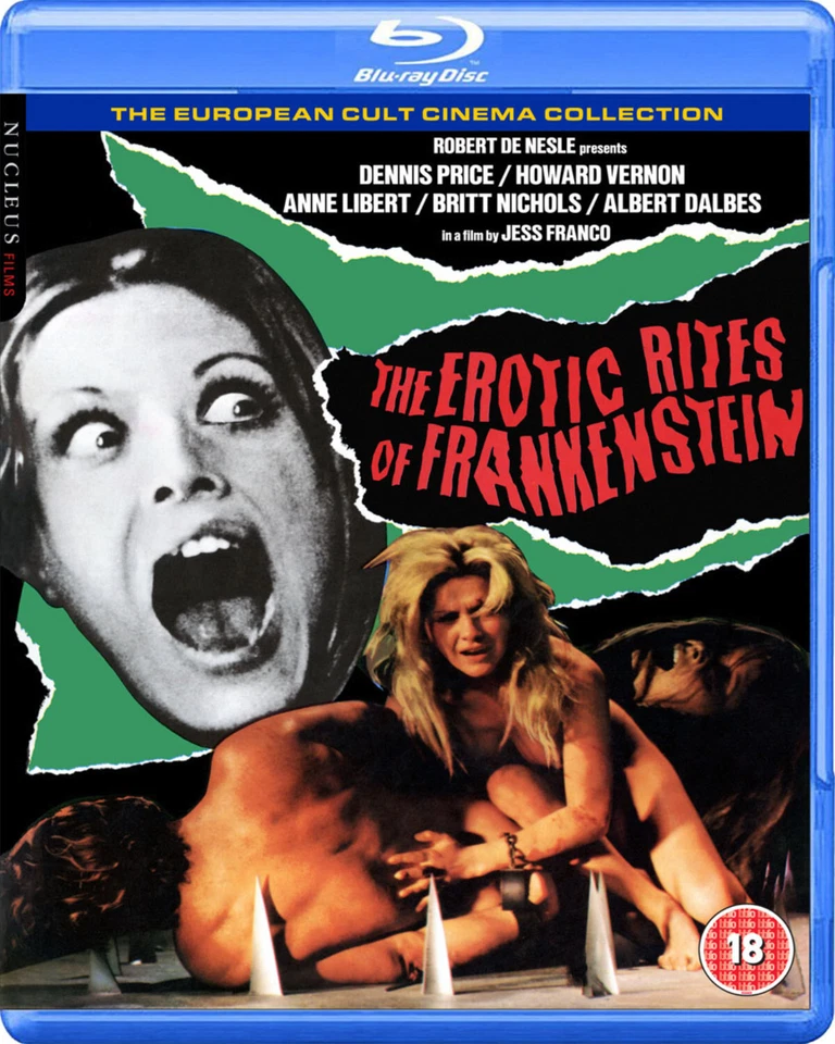 The Erotic Rites of Frankenstein [18] Blu-ray - Image 1 of 1