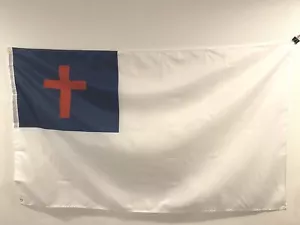 PACK OF 2 Christian Religious Flag Polyester 100D 3x5 ft In Door and Out Door - Picture 1 of 1
