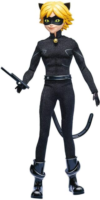 Boneco de ação Miraculous Cat Noir, 11 polegadas