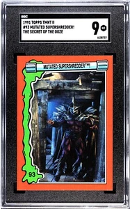 1991 TMNT II #93 Mutated Supershredder aka Kevin Nash SGC 9 MINT WWE WWF WCW - Picture 1 of 2