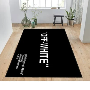 Off White Rug, Off White Decor Rug, Street Fashion Rug, Popular Carpet, Best Rug - Picture 1 of 12