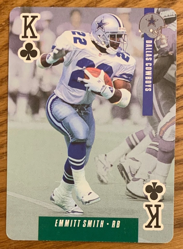 EMMITT SMITH, RARE ! 1994 "DITKA'S PICKS" PLAYING CARD IN EXCELLENT CONDITION ! - Image 1 of 1