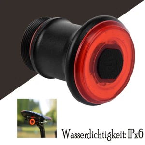 Fahrrad Rücklicht Fahrrad Wasserdicht Rücklicht Smart Bremssensor Lichter- - Bild 1 von 18