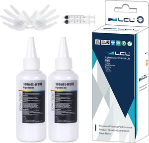 200ML Ricarica D'Inchiostro DTF Premium per Stampanti Epson Heat Transfer Film C - Zdjęcie 1 z 12