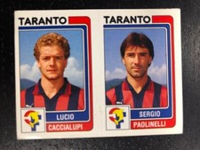 FIGURINA CALCIATORI PANINI 1986/87 TARANTO CACCIALUPI/... n° 486 NUOVA VELINA 