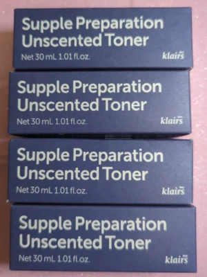 4 - Tóner sin perfume Klairs Supple Preparation 1 oz cada uno NUEVO tamaño de viaje Foto 1 de 3