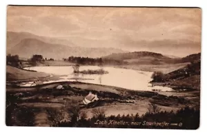 Cartolina Scozia Strathpeffer Loch Kinellan serie San Valentino, mai usata RPPC - Foto 1 di 2