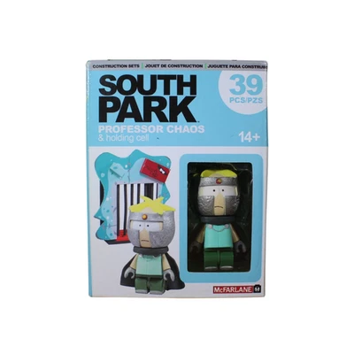 Juego de construcción McFarlane Toys South Park Professor Chaos & Holding Cell Foto 1 de 4