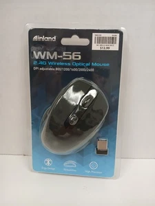 Inland WM-56 2.4G Wireless Optical Mouse - Picture 1 of 3