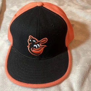 Baltimore Orioles Hat Cap Fitted Mens 7 3/8 MLB Baseball Cooperstown - Picture 1 of 9