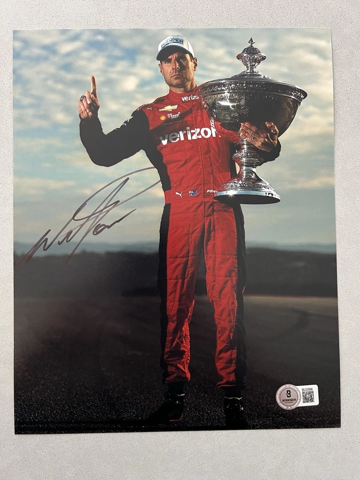 Will Power autographed signed 8x10 photo Beckett BAS COA Indy 500 Racing Rare Foto 1 de 1