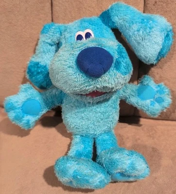 Peluche Fisher Price Blue's Clues Talking So Much To Say Blue 2003 raro FUNCIONA Foto 1 de 4