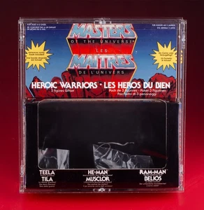 Masters of the Universe MOTU He-Man Heroic Warriors 3 Pack EU Euro Custom Box - Bild 1 von 3
