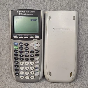 Texas Instruments TI-84 Plus Silver Edition Calcolatrice Grafica con Cover - Foto 1 di 10