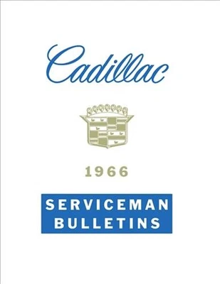 Manuale Di Riparazione E Revisioni Dei Bollettini Di Servizio Cadillac 1966 - Immagine 1 di 4