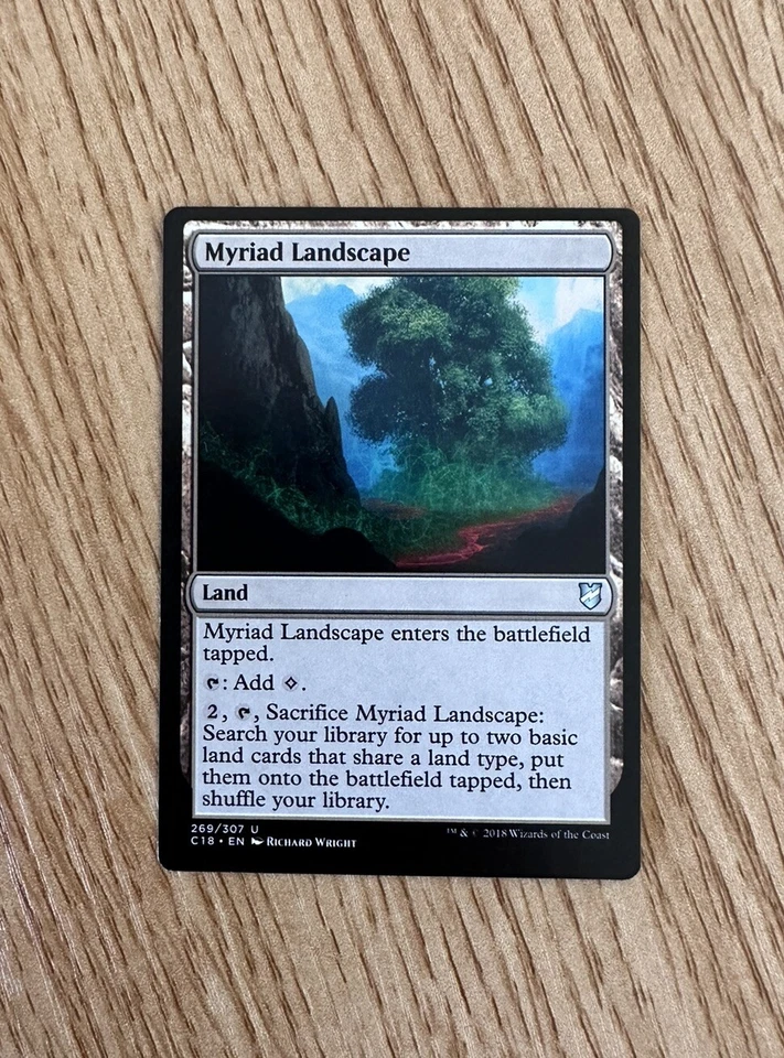 Myriad Landscape - EX - MTG Commander 2018 - Magic the Gathering - Excellent - Image 1 of 1