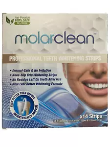 molarclean teeth Professional whitening strips X 14 Strips - Picture 1 of 2