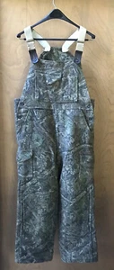FILSON MACKINAW WOOL BIBS ADVANTAGE TIMBER CAMO SIZE 32 (PROFESSIONALLY ALTERED) - Picture 1 of 8