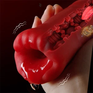 Male Automatic Handsfree Masturbater Cup Stroker Pocket-Pussy Toy Men Lubricants - Picture 1 of 18