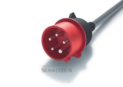 BMW Genuine Charging Cable Adapter CEE Red 16A Fits U06 F30 LCI G20 61448490523 - Image 1 of 4