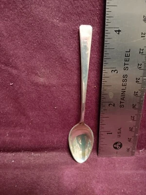 Cucharas Sterling Towle CRAFTSMAN DEMITASSE 4 1/4" 11 gramos sin monograma Foto 1 de 4