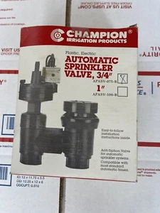 Champion Irrigation APASV-075-B Automatic Sprinkle Valve, 3/4” - Picture 1 of 6