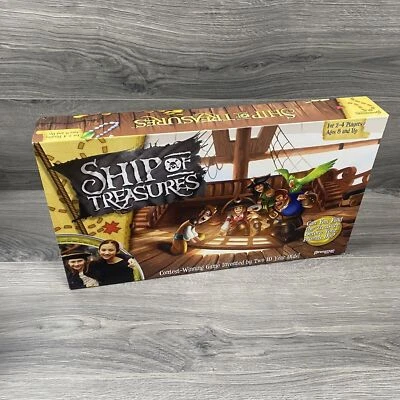 Ship of Treasures Board Game Find the Treasure Before Your Friends Do New - Image 1 of 4