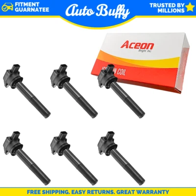 7805-3565-06 Aceon Ignition Coils Set of 6 for Mitsubishi Galant Endeavor 04-08 - Image 1 of 2
