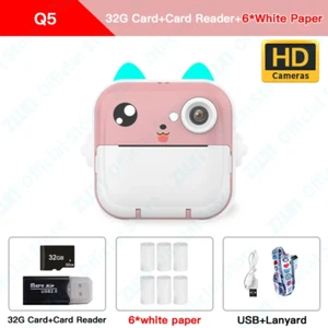 Cámara de impresión instantánea HD 1080P para niños, impresión térmica, foto/vídeo, memoria de 32 GB - Imagen 1 de 15