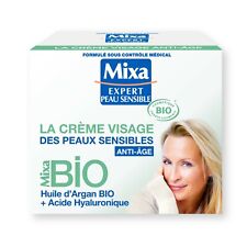Crème anti-âge peau sensible bio MIXA 50 ml
