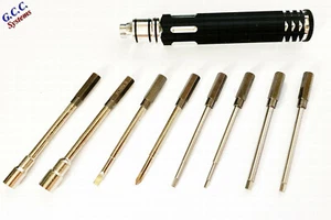 8 in 1 Sechskant Steckschlüssel Mutter Schraubendreher Set für RC Modelle - NAGELNEU - Bild 1 von 3
