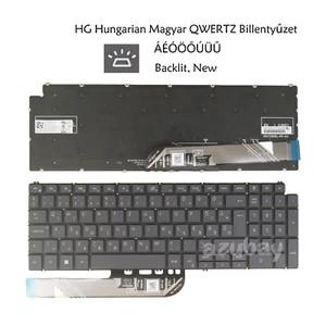 Tastiera ungherese laptop per Dell Latitude 3510 01PW3H 1PW3H retroilluminata nuova - Foto 1 di 5