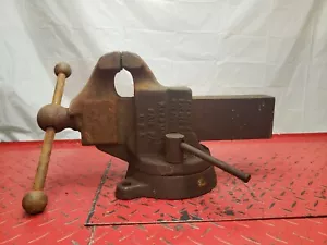 Vintage Reed Manufacturer Co. Eerie Pa USA No. 205 5" Jaw Vise - Picture 1 of 10