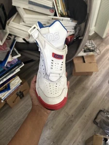 Converse Aero Jam High White Red Blue - Picture 1 of 2