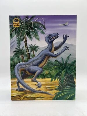 Puzzle Dinosaurio Merrigold Press Ornitholestes 100 Piezas De Colección 1996 NUEVO Foto 1 de 4