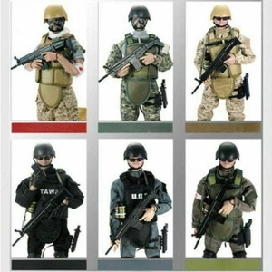 1/6 Military Soldier Action Figures Model SWAT ACU Uniform Model Toy Kids Gifts - Picture 1 of 26