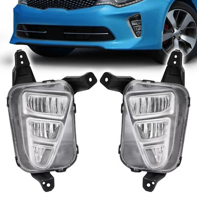 Luces antiniebla LED delanteras izquierda y derecha para Kia Optima 2016 2017 2018 #92202D5000 Foto 1 de 4