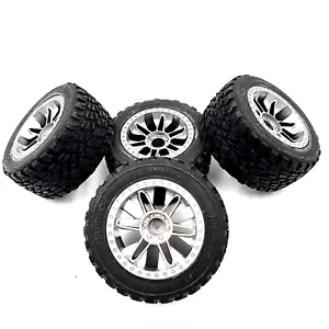 HPI Jumpshot MT / ST V2 Set di 4 pneumatici esagonali argento 12 mm - 120136 116527 - Foto 1 di 7